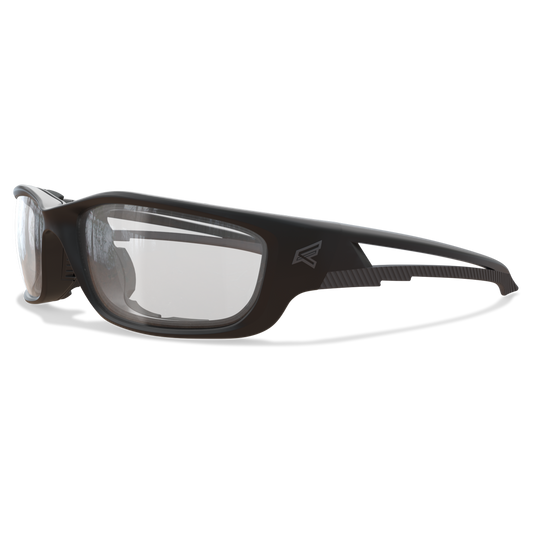 EDGE SAFETY EYEWEAR Edge Brazeau Aqua Precision Safety Glasses, Red/Mirror Lens, Polarized Coating, ANSI Z87+/CSA Z94.3 (XBAP139)